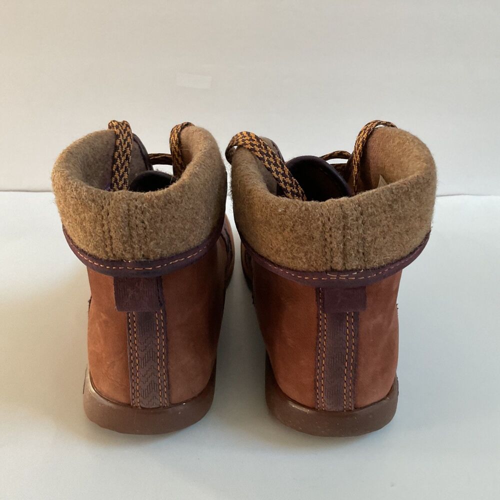 Chaco Barbary Waterproof Leather & Wool Boots Womens Sz 7.5 Brown Outdoor - Picture 8 of 10
